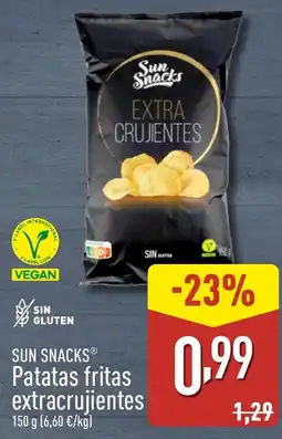 ALDI SUN SNACKS Patatas fritas extracrujientes oferta