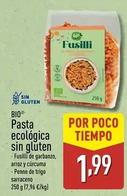 ALDI BIO Pasta ecológica sin gluten oferta