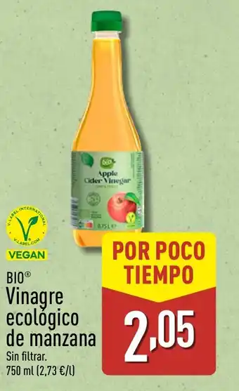ALDI BIO Vinagre ecológico de manzana oferta