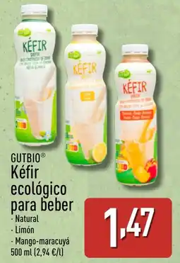 ALDI GUTBIO Kéfir ecológico para beber oferta