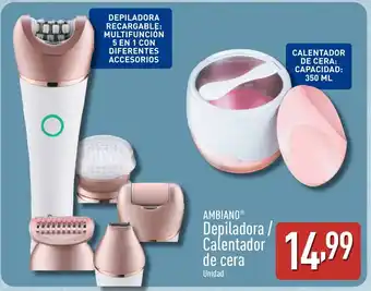 ALDI AMBIANO Depiladora / Calentador de cera oferta