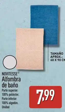 ALDI NOVITESSE Alfombra de baño oferta
