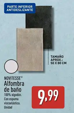 ALDI NOVITESSE Alfombra de baño oferta