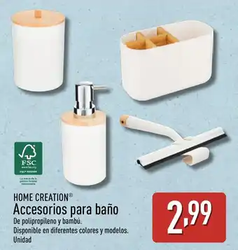 ALDI HOME CREATION Accesorios para baño oferta