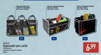 ALDI AUTO XS Organizador para coche oferta