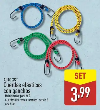 ALDI AUTO XS Cuerdas elásticas con ganchos oferta