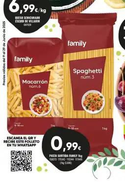 Family Cash FAMILY Pasta surtida oferta