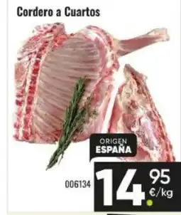 Family Cash Cordero a Cuartos oferta