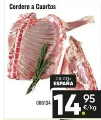 Family Cash Cordero a Cuartos oferta