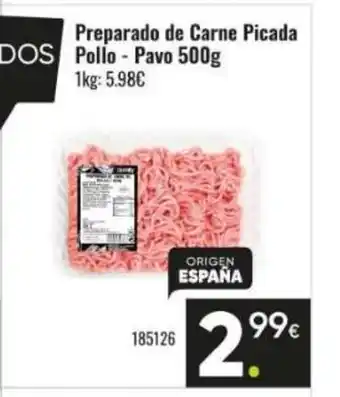 Family Cash Preparado de Carne Picada oferta