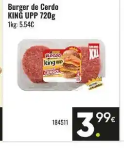 Family Cash Burger de Cerdo oferta
