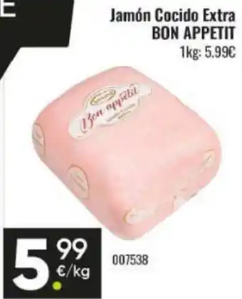 Family Cash BON APPETIT Jamón Cocido Extra oferta