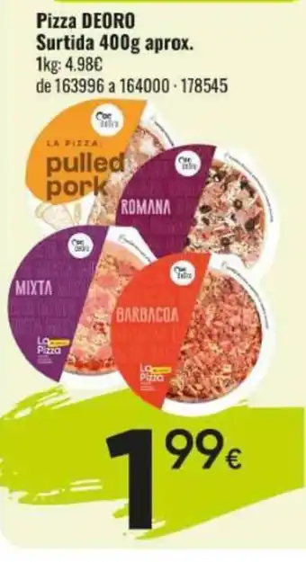 Family Cash DEORO Pizza Surtida oferta