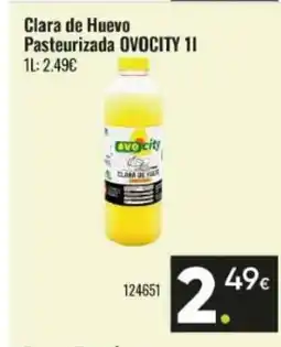 Family Cash OVOCITY Clara de Huevo Pasteurizada oferta