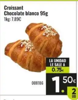 Family Cash Croissant Chocolate blanco oferta