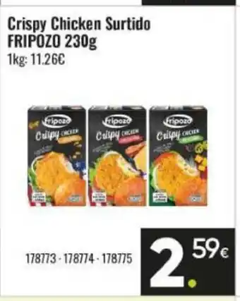 Family Cash FRIPOZO Crispy Chicken Surtido oferta