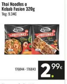 Family Cash Thai Noodles o Kebab Fusion oferta