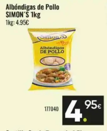 Family Cash SIMON Albóndigas de Pollo oferta