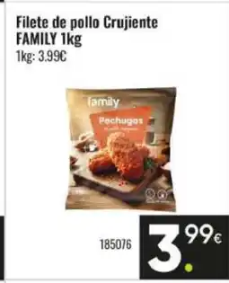 Family Cash FAMILY Filete de pollo Crujiente oferta
