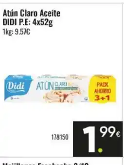 Family Cash DIDI Atún Claro Aceite oferta