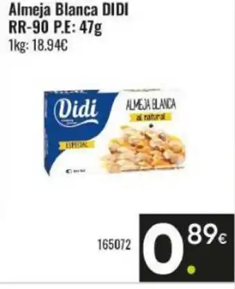 Family Cash DIDI Almeja blanca oferta