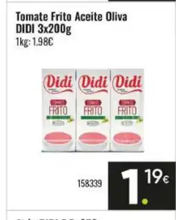 Family Cash DIDI Tomate Frto Aceite Oliva oferta