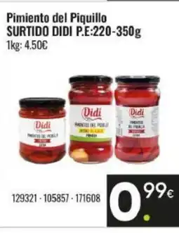 Family Cash DIDI Pimiento del Piquillo oferta