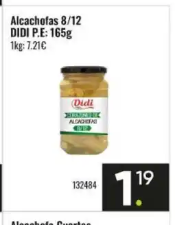Family Cash DIDI Alcachofas oferta