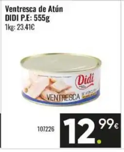 Family Cash DIDI Ventresca de Atún oferta