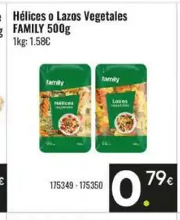 Family Cash FAMILY Hélices o Lazos Vegetales oferta