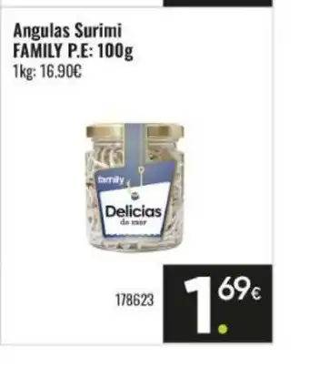 Family Cash FAMILY Angulas Surimi oferta