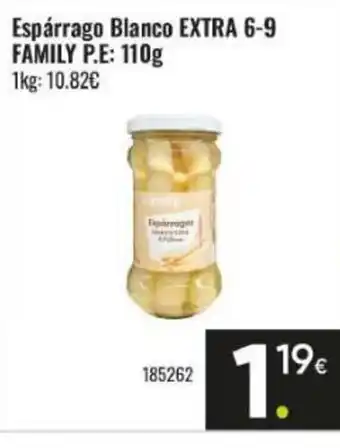Family Cash EXTRA FAMILY Espárrago Blanco oferta