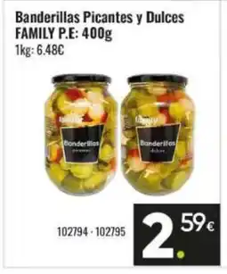 Family Cash FAMILY Banderillas Picantes y Dulces oferta