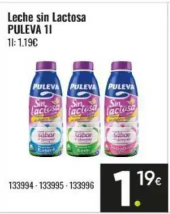 Family Cash PULEVA Leche sin Lactosa oferta