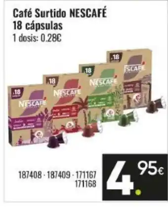 Family Cash NESCAFÉ Café Surtido oferta