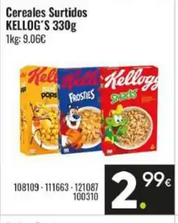 Family Cash KELLOG'S Cereales Surtidos oferta