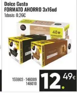 Family Cash DOLCE GUSTO Formato ahorro oferta