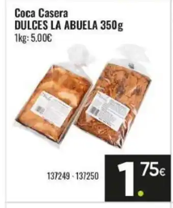 Family Cash DULCES LA ABUELA Coca Casera oferta