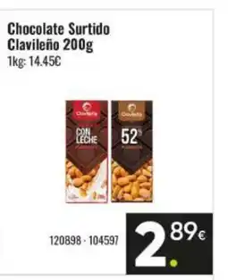 Family Cash CLAVILEÑO Chocolate Surtido oferta