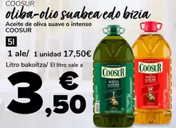 Supeco COOSUR Aceite de oliva suave o intenso oferta