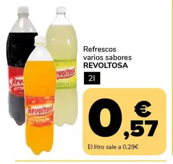 Supeco REVOLTOSA Refrescos varios sabores oferta