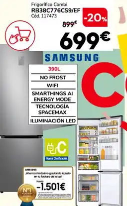 Conforama Frigorífico Combi RB38C776CS9/EF oferta