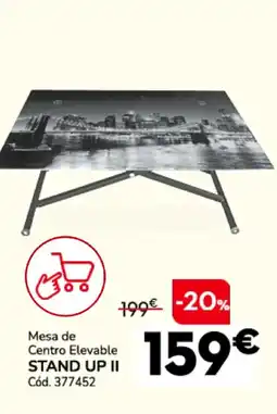 Conforama STAND UP II Mesa de Centro Elevable oferta