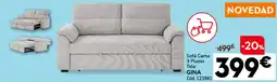 Conforama GINA Sofá Cama 3 Plazas Tela oferta