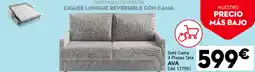 Conforama AVA Sofá Cama 3 Plazas Tela oferta