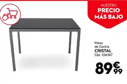 Conforama CRISTAL Mesa de Cocina oferta