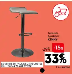 Conforama KENNY Taburete Ajustable oferta