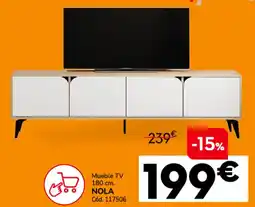 Conforama NOLA Mueble TV 180 cm. oferta