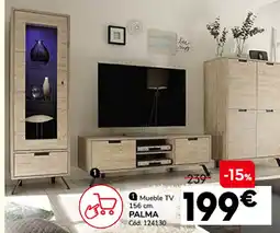 Conforama PALMA Mueble TV oferta