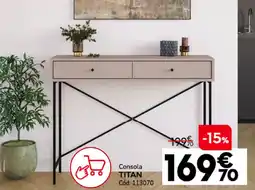 Conforama TITAN Consola oferta